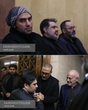 مراسم یادبود همسر علیرضا قربانی