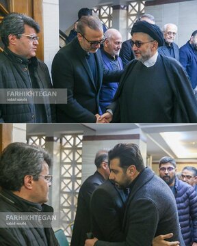 مراسم یادبود همسر علیرضا قربانی