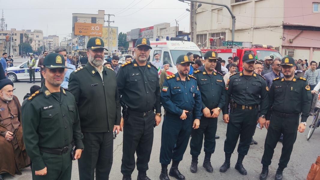 ندای الله اکبر در اهواز طنین انداز شد / راهپیمایی 22 بهمن با شکوه هر چه بیشتر برگزار شد+گزارش تصویری