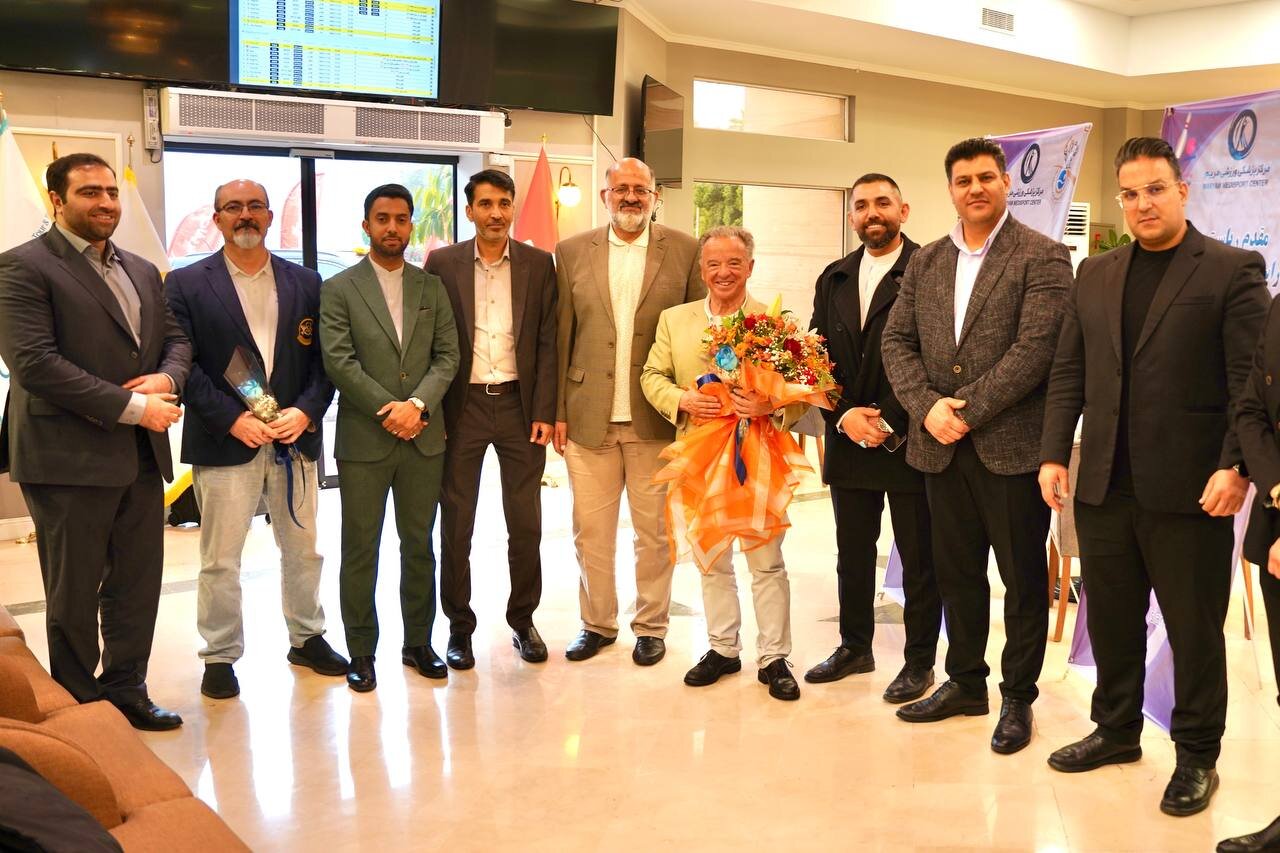 عکس | رییس فدراسیون جهانی فیتنس و پرورش اندام در جزیره کیش 2