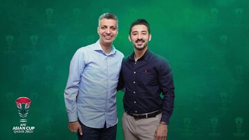 عکس | سلفی رضا قوچان‌نژاد با عادل فردوسی‌پور با چاشنی یک مسابقه و یک ویدیوی ویژه!