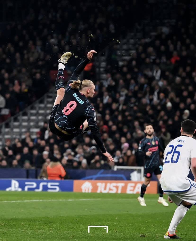 عکس| پرش شگفتانگیز هالند؛ او فرازمینی است!