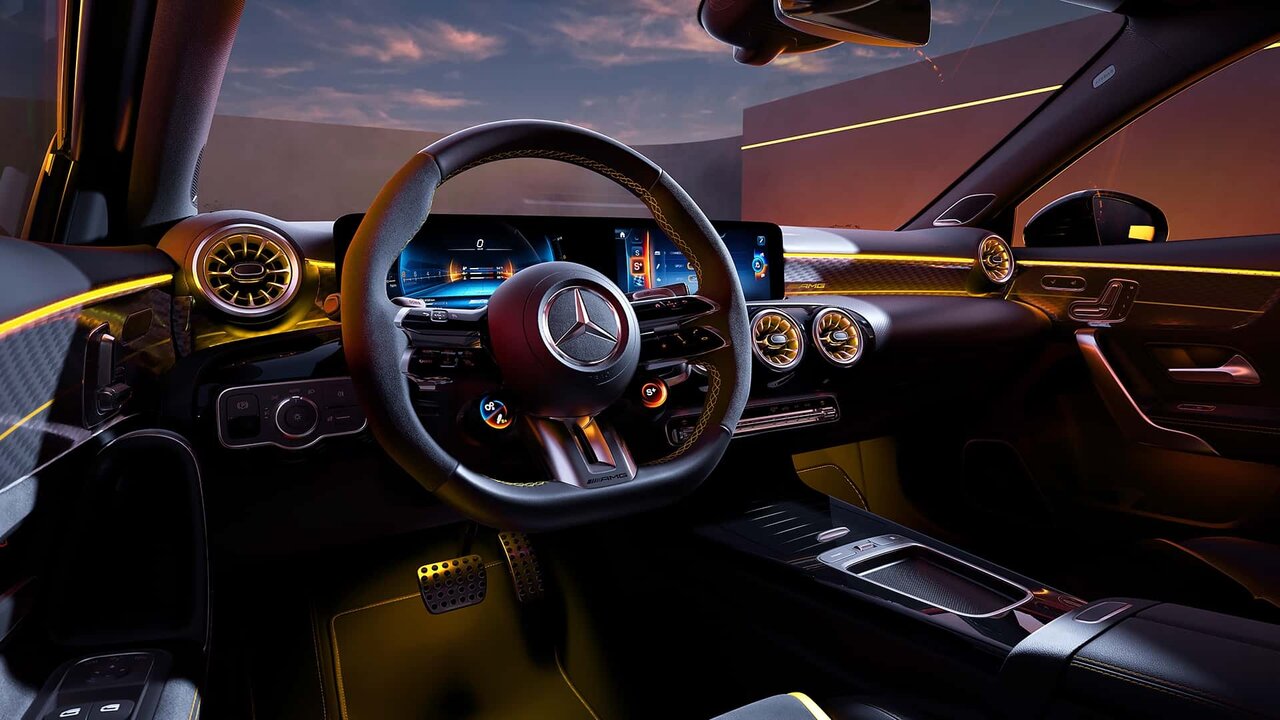 مرسدس بنز مجهز به قویترین موتور ۴ سیلندر جهان