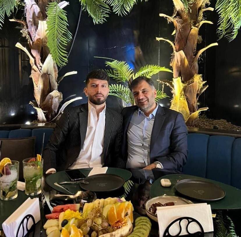 عکس| ملاقات عجیب ماشاریپوف با مدیرعامل سابق استقلال!