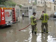 رفع آبگرفتگی ۲۱ مورد اماکن و منازل در کرمانشاه