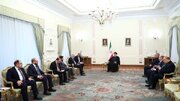 الرئيس الإيراني: حضور الأجانب يسبب مشاكل أكبر في المنطقة