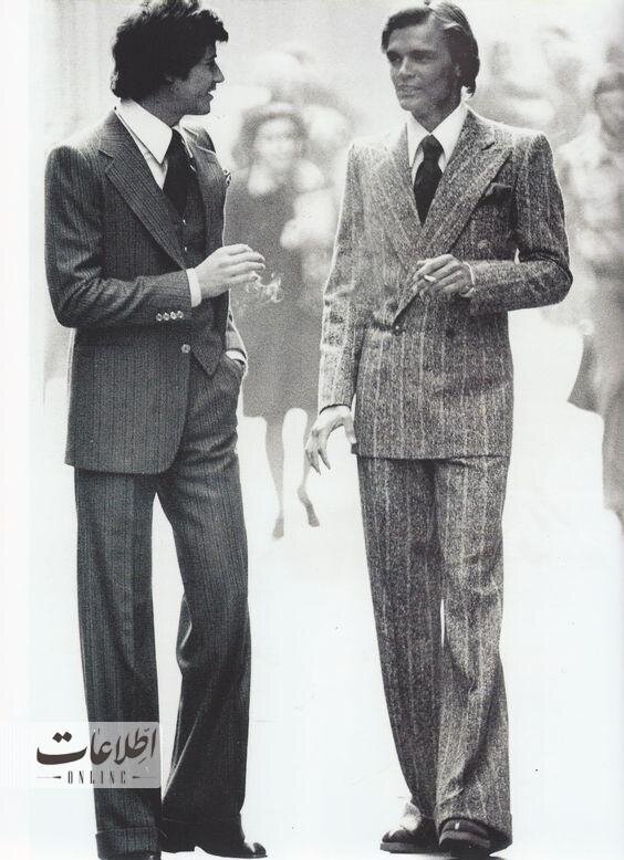 مدلهای خوشتیپ ایرانی در چهل سال پیش/ کت و شلوار فقط ۱۵۰۰ تومان