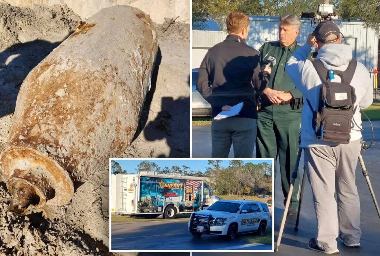 کشف بمب جنگ جهانی دوم در محوطه دانشگاهی