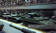 خط تولید تانک در روسیه/ عکس