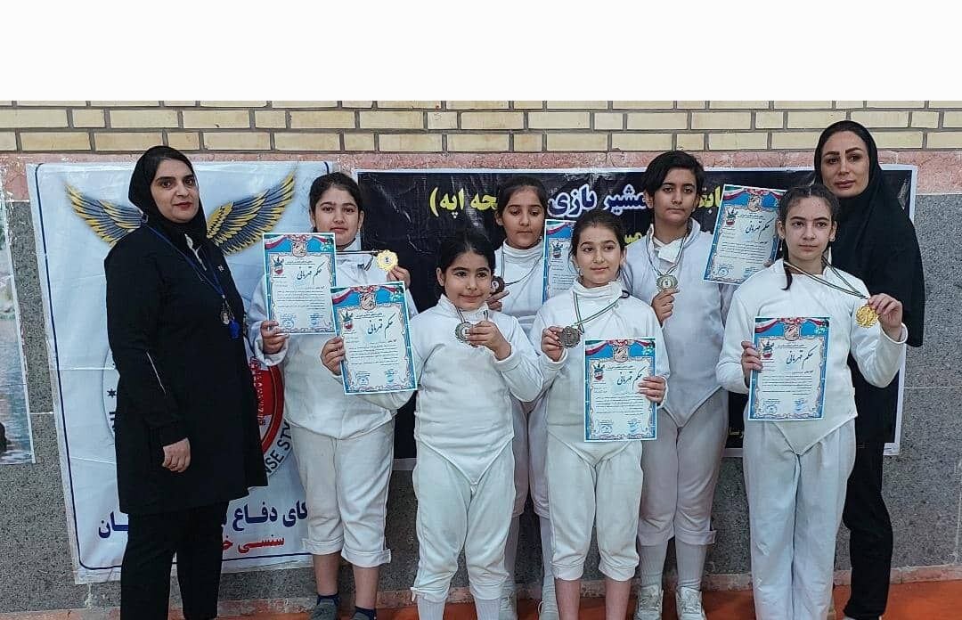 مسابقات شمشیربازی در مسجدسلیمان برگزار شد