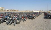 فروش بیش از هفت هزار دستگاه موتورسیکلت به نفع دولت در قزوین