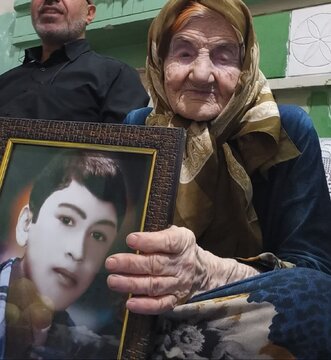 مادر شهید گرانقدر «احمد اوشال» دعوت حق را لبیک گفت