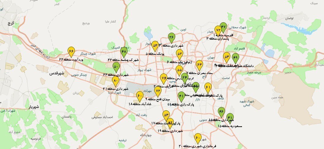 تداوم تنفس هوای سالم در تهران 1 تداوم تنفس هوای سالم در تهران