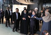 بازدید رئیس جمهور از خانه نوآوری و فناوری ایران/ عکس