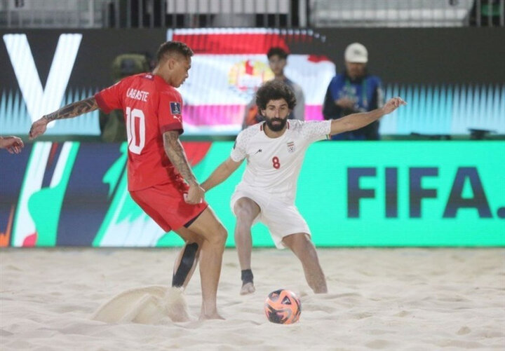 ببینید | گل تماشایی ایران به امارات در جام جهانی فوتبال ساحلی!