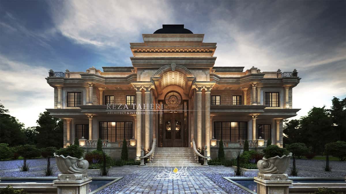 اصول، ویژگیها و مزایای طراحی ویلا کلاسیک