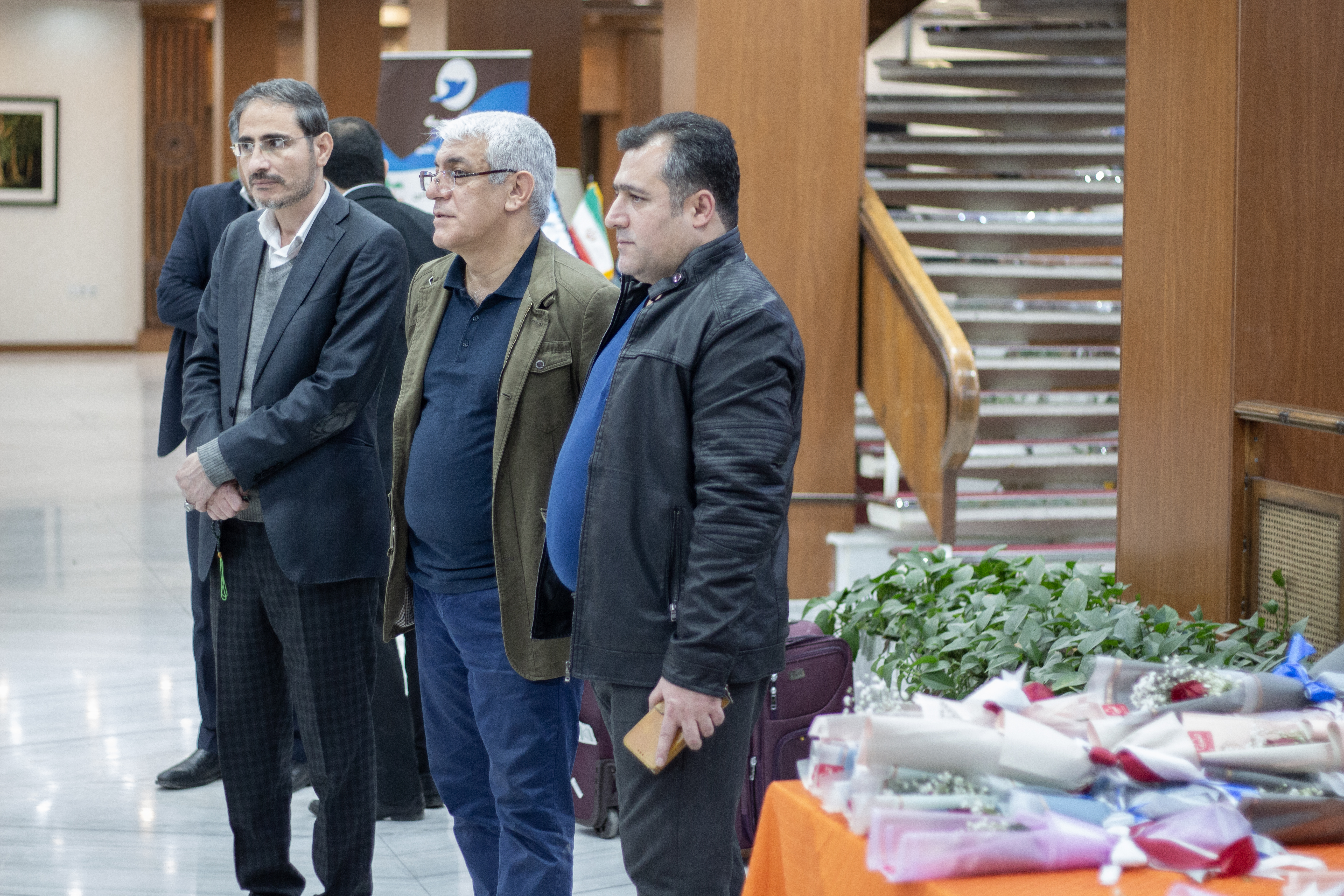 حضور رییس و اعضای هئیت علمی دانشگاه علوم پزشکی شهید بهشتی در خوزستان