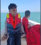 دو پسر بچه از غرق شدن در آب های خلیج فارس نجات یافتند