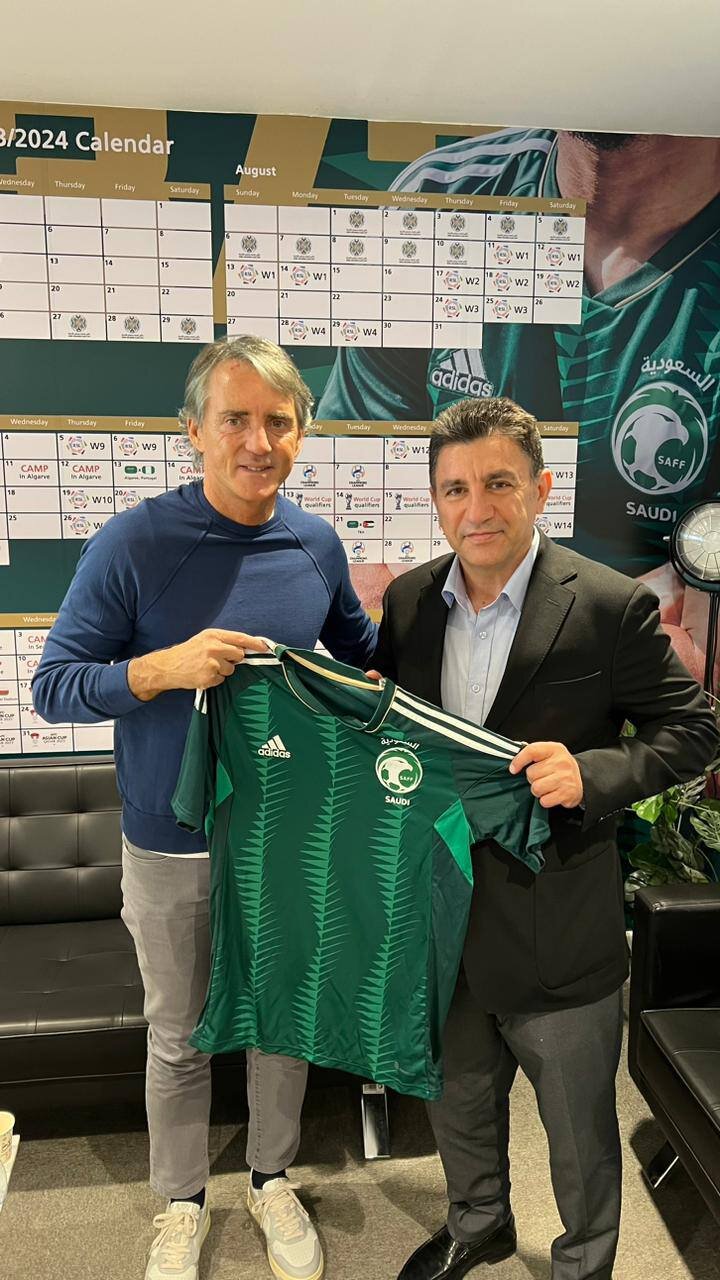 دیدار قلعهنویی و مانچینی؛ هدیه ویژه مرد ایتالیایی به سرمربی تیم ملی