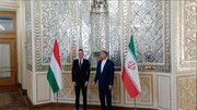 استقبال امیرعبداللهیان از وزیر خارجه مجارستان