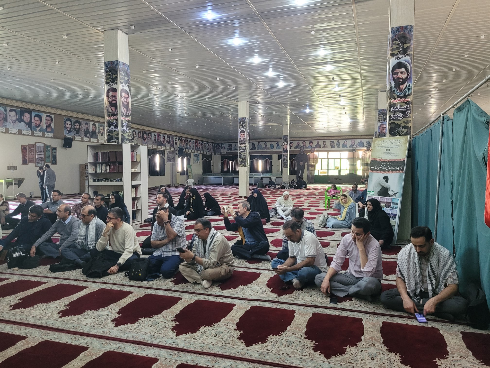 حضور کاروان راهیان نور دانشگاه علومپزشکی شهید بهشتی تهران