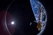 ببینید | ثبت یک لحظه تاریخی؛ فرود فضاپیمای یک شرکت خصوصی برای اولین بار بر ماه