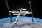 ببینید | لحظه وصل شدن فضاپیما باربری ناسا به بازوی رباتیک ایستگاه فضایی
