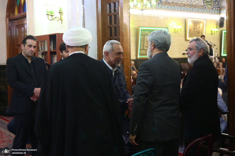 حضور همزمان دولتمردان روحانی و رئیسی در یک مراسم / علی لاریجانی میزبان بود + تصاویر 8