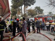 تشریح جزئیات حادثه آتش‌سوزی در خیابان امام خمینی(ره) کرمان