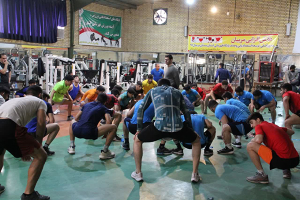 تصاویر تمرینات  تیم ملی کشتی آزاد  جوانان در سمنان