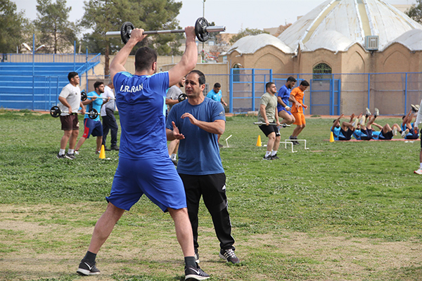 تصاویر تمرینات تیم ملی کشتی آزاد جوانان در سمنان
