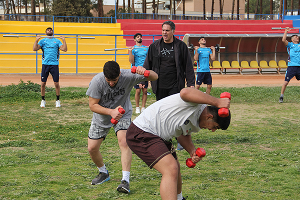 تصاویر تمرینات تیم ملی کشتی آزاد جوانان در سمنان