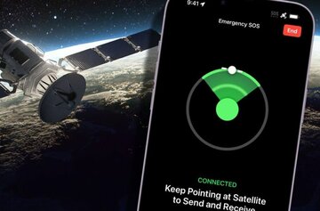 اولین پست یک گوشی عادی با سرویس اینترنت ماهوارهای منتشر شد!