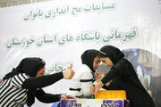 تصاویر | مسابقات مچ اندازی زنان خوزستان