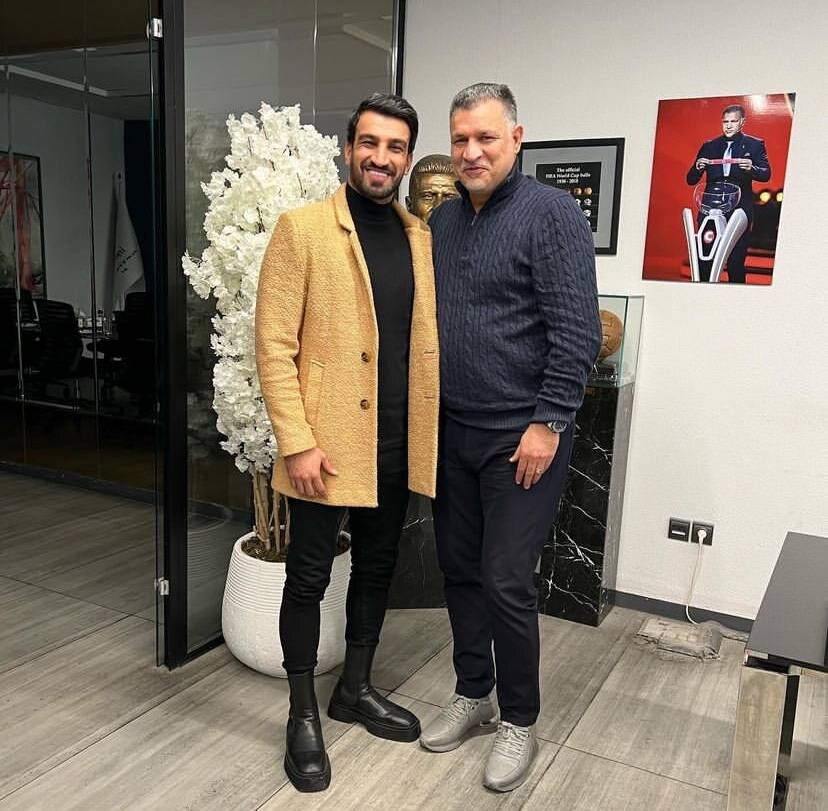 عکس| ملاقات علی دایی با یک مهمان ویژه؛ تمجید متفاوت یک پرسپولیسی از شهریار