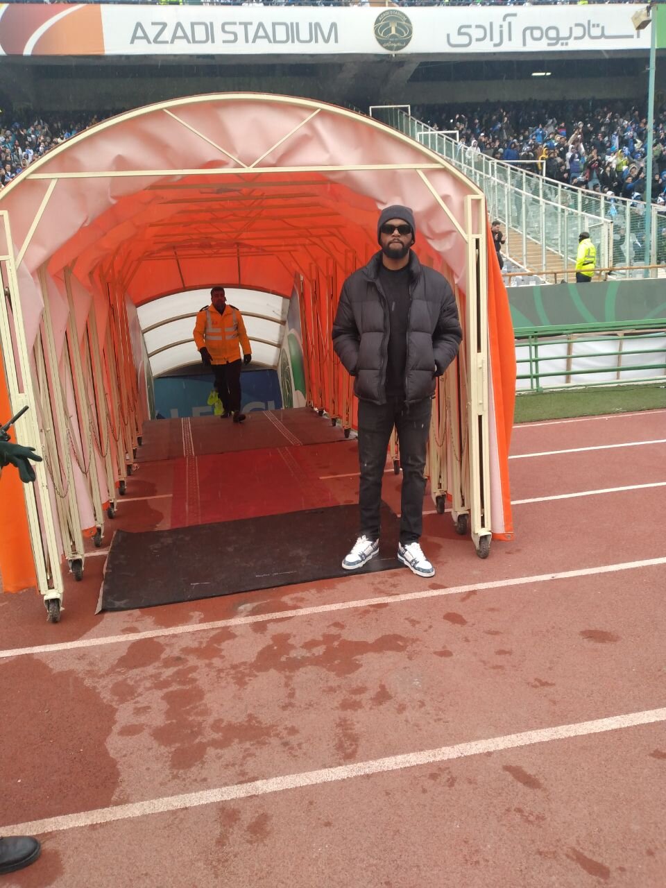 عکس| ستاره مصدوم استقلال در آزادی