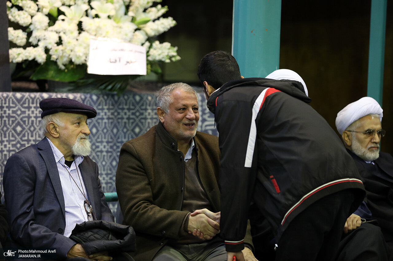همنشینی خاتمی و علی لاریجانی در یک مراسم 