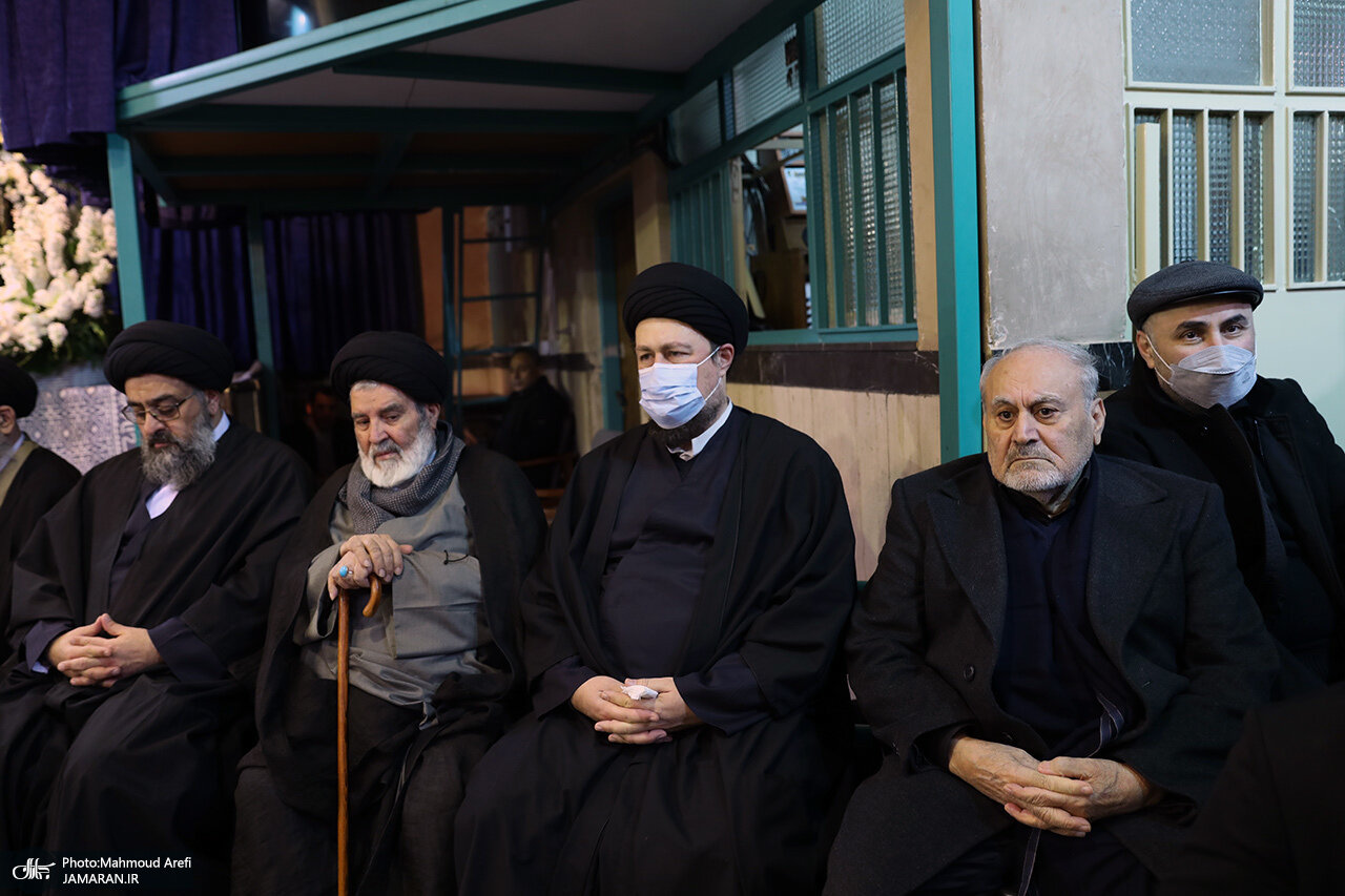همنشینی خاتمی و علی لاریجانی در یک مراسم 