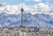 باد و برف و باران هوای تهران را پاک کرد