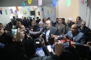 استاندار قزوین همراه با جوانان نخبه در انتخابات شرکت کرد
