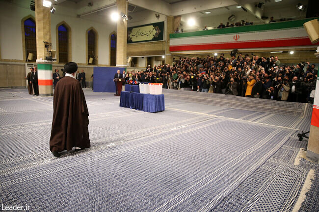 عکس های متفاوت از حضور خبرنگاران و عکاسان در بیت رهبری 5