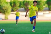 عکس| نخستین جام کریستیانو جونیور در عربستان