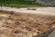 ببینید | سر ریز شدن سد خیر آباد در نیکشهر