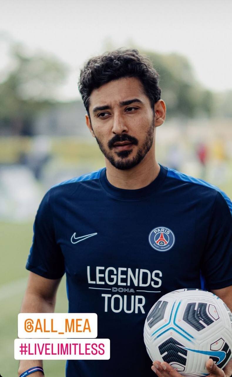 عکس | ستاره ایرانی برای پاریسنژرمن به زمین رفت! 2