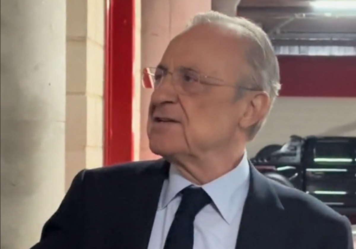 عکس| فلورنتینو پرز: امباپه را نمیشناسم!