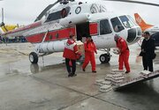 ببینید | امدادرسانی هوایی به سیل‌زدگان شهرستان قصرقند