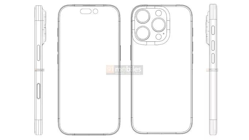 آیفون ۱۶ با این طراحی میآید 2 افشای طراحی شماتیک آیفون ۱۶