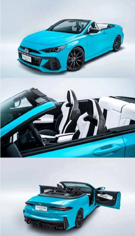 یک خودروی بدونسقف به کشور میآید/ عکس