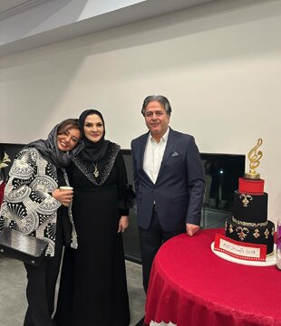 خوشحالی وصف‌نشدنی نفیسه روشن در جشن حافظ