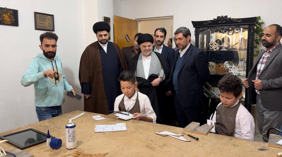 بازدید از مجتمع فرهنگی ، آموزشی أمیر المومنین (ع) ، ویژه ایتام در قم